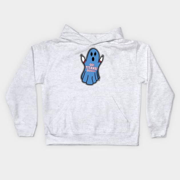 Ghost Tennessee Titans Kids Hoodie by Rad Love